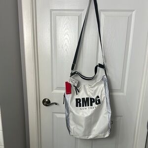 Rampage New York White, Silver and Black Convertible Bag